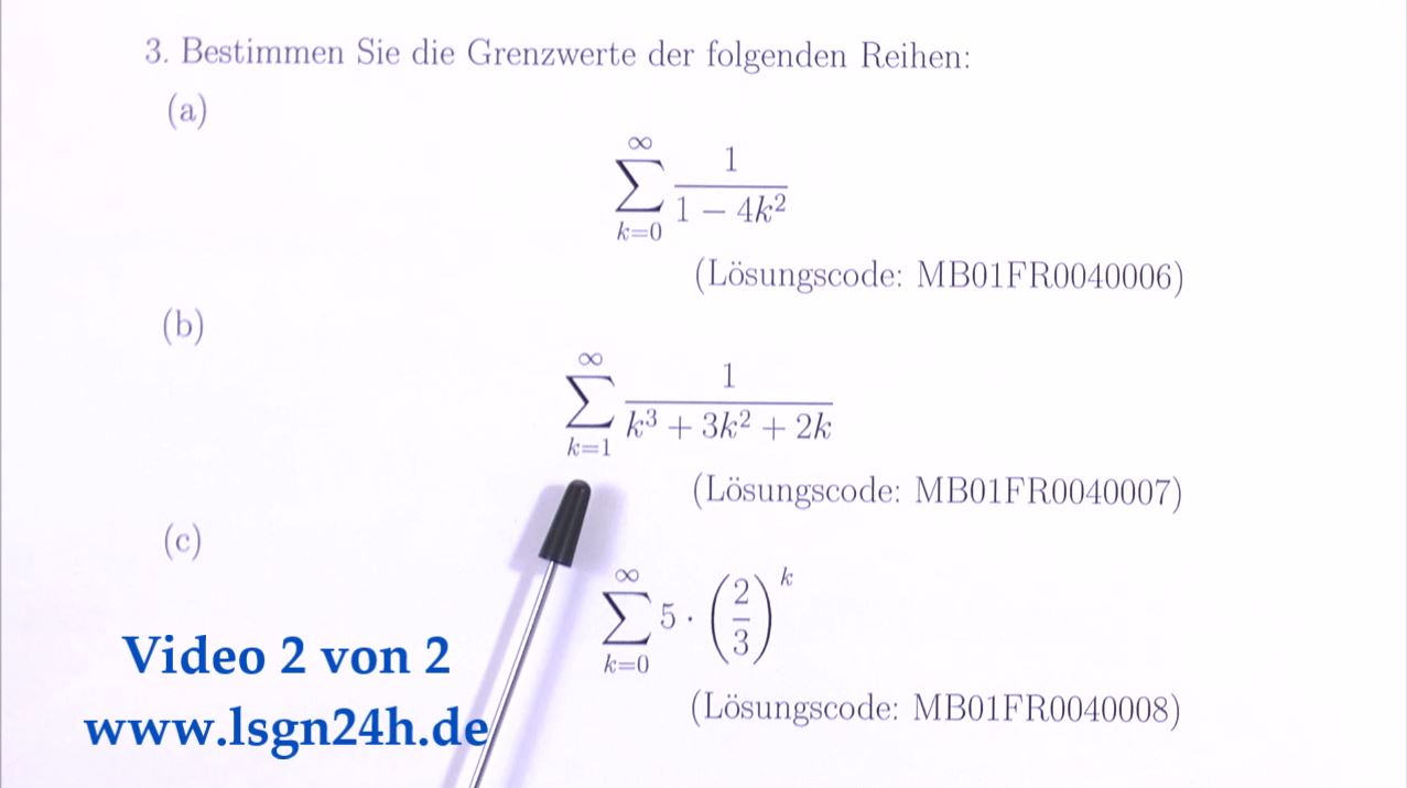 Grenzwertbestimmung einer Reihe mittels PBZ 02 (2 von 2)