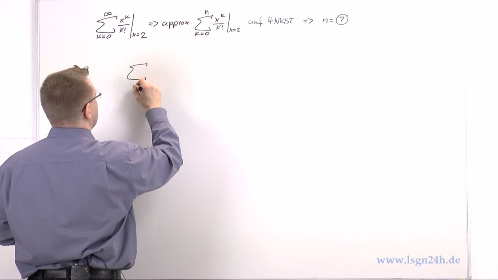 Approximation von $e^2$