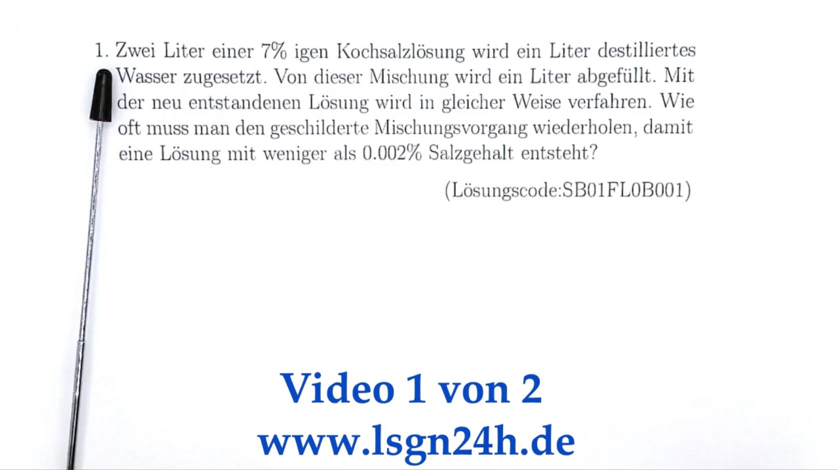 Wie oft darf man verdünnen?  (1 von 2)