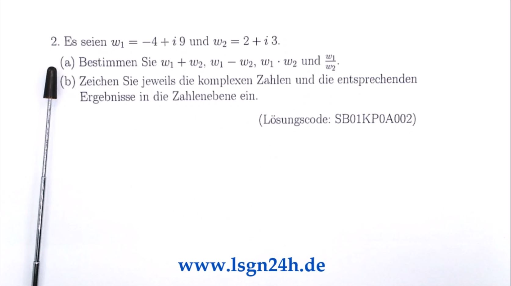 Wie stellen sich die Verknüpfungen dieser komplexen Zahlen dar?