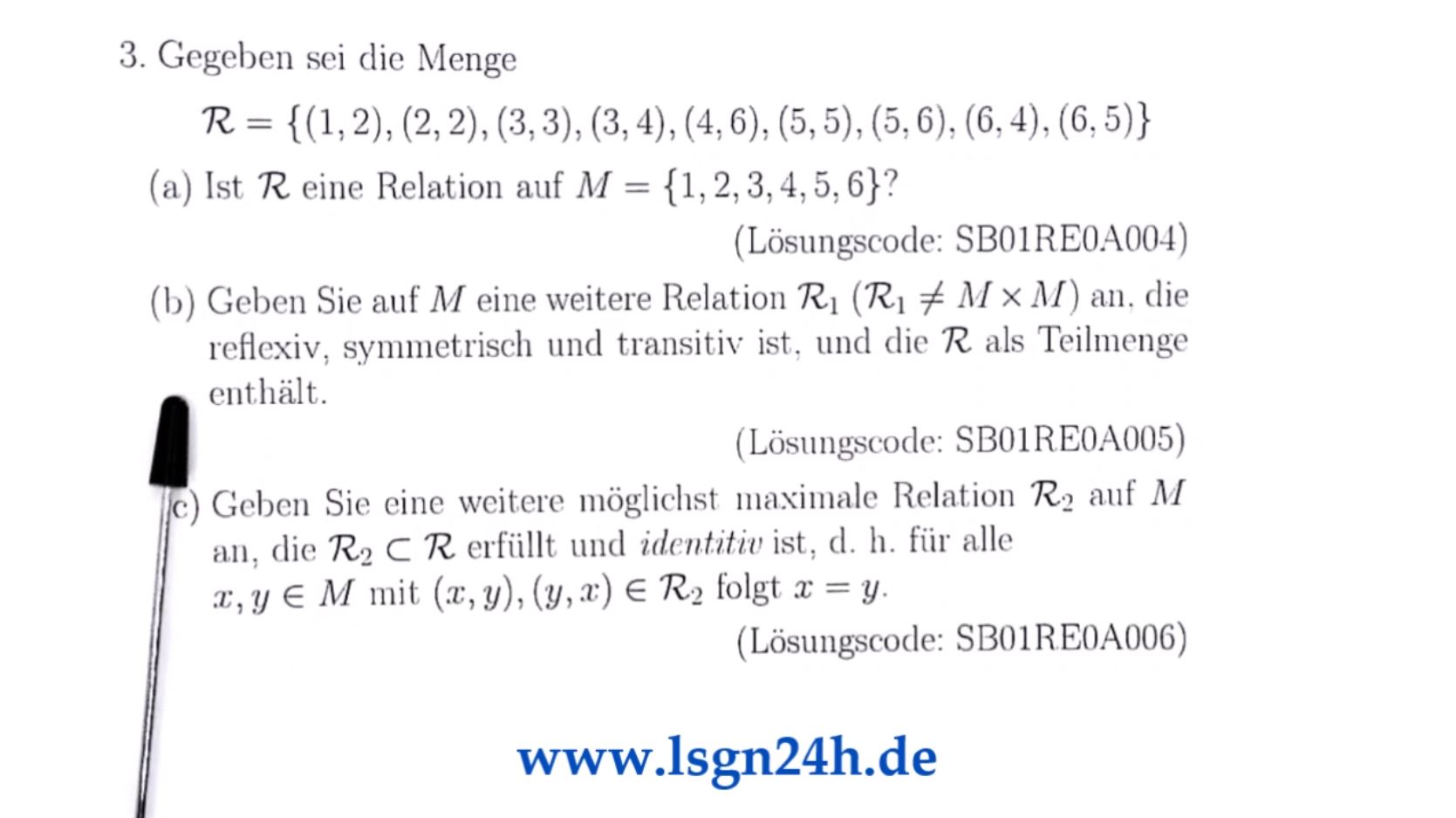 Wie muss man $R$ erweitern, um $R_1$ zu erhalten?