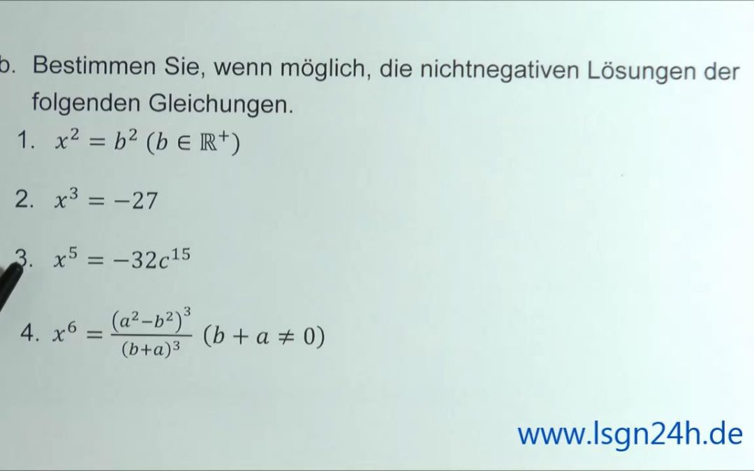 ADA: Potenzen (Teil 2) : Pentakubische Gleichung