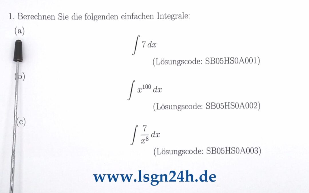 Wie berechnet sich dieses Integral über eine Konstante?