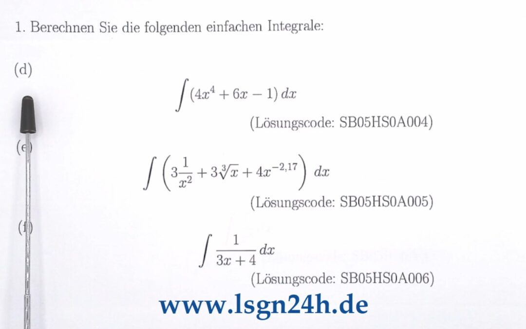Wie berechnet sich dieses Integral über ein Polynom?