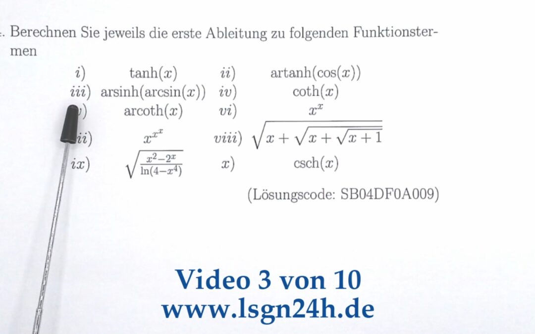 Wie berechnet sich die Ableitung von $\textrm{arsinh}(\arcsin(x))$?