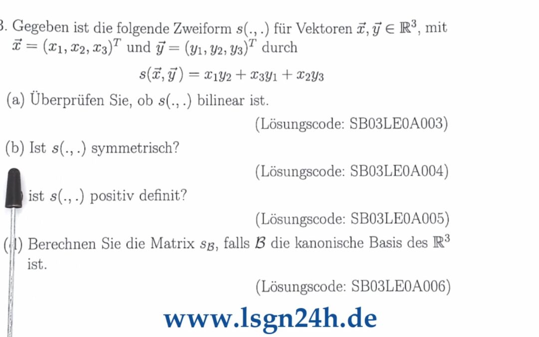 Ist diese Zweiform symmetrisch?