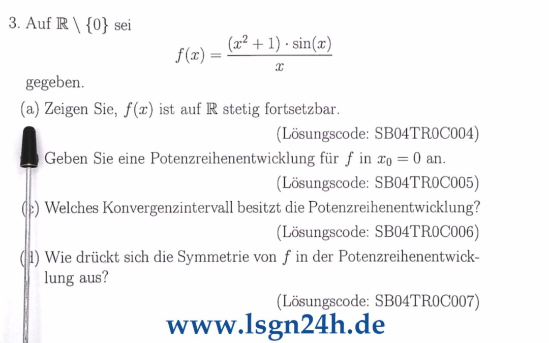 Ist die Funktion auf $\mathbb{R}$ stetig?