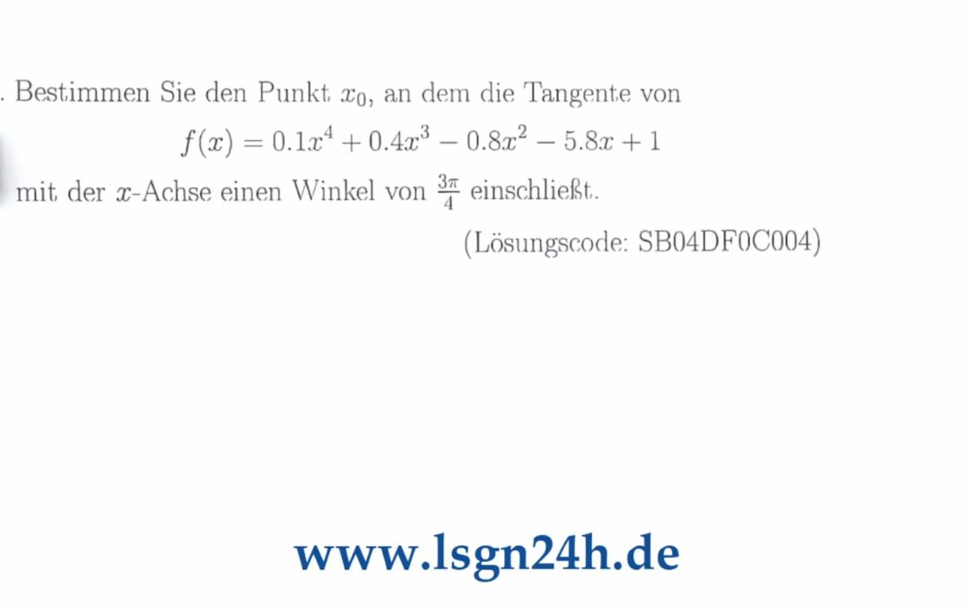 Wo liegt der Punkt?