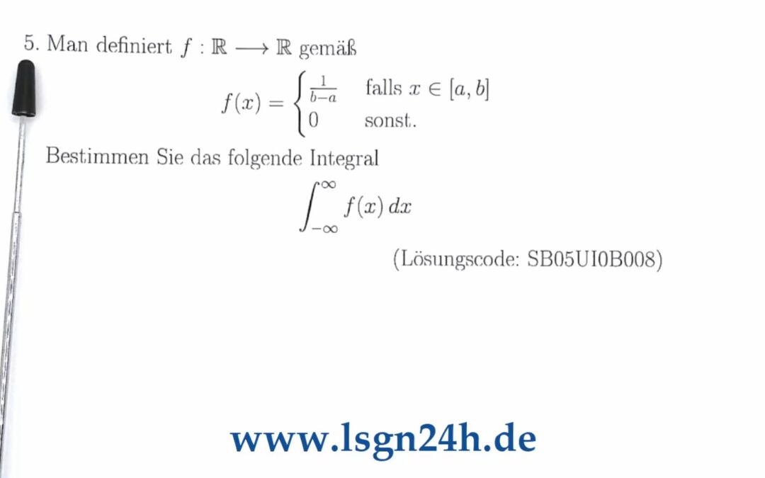 Was folgt für das Integral, wenn die Funktion nur partiell ungleich null ist?